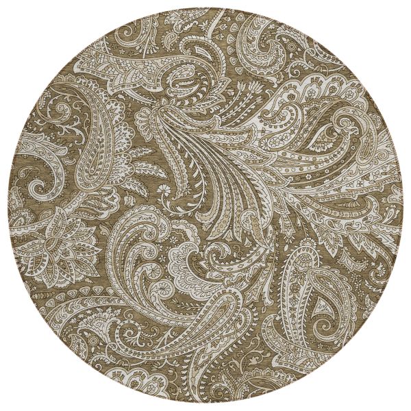 Addison Rugs Chantille Chocolate 8'0" x 8'0" Round