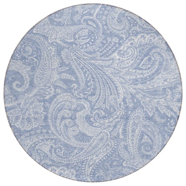 Addison Rugs Chantille Denim 8'0" x 8'0" Round