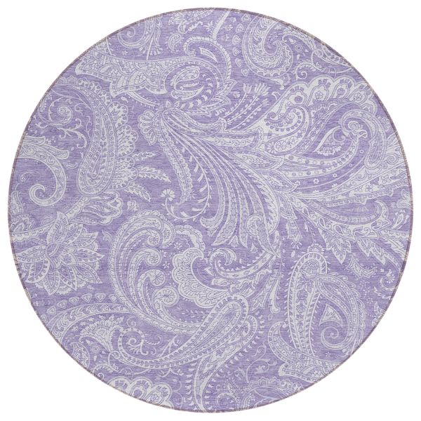 Addison Rugs Chantille Lavender 8'0" x 8'0" Round