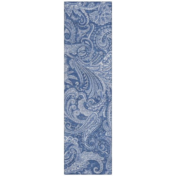 Addison Rugs Chantille Navy 2'3" x 7'6" Runner