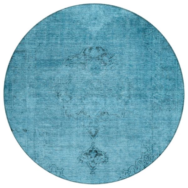 Addison Rugs Chantille Blue 8'0" x 8'0" Round
