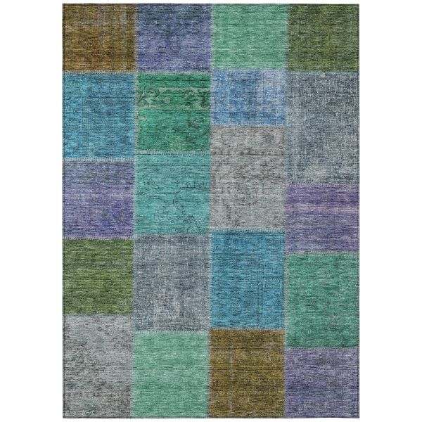 Addison Rugs Chantille Green 5'0" x 7'6"