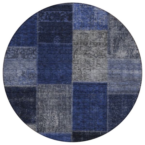 Addison Rugs Chantille Navy 8'0" x 8'0" Round
