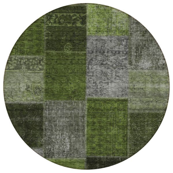 Addison Rugs Chantille Olive 8'0" x 8'0" Round