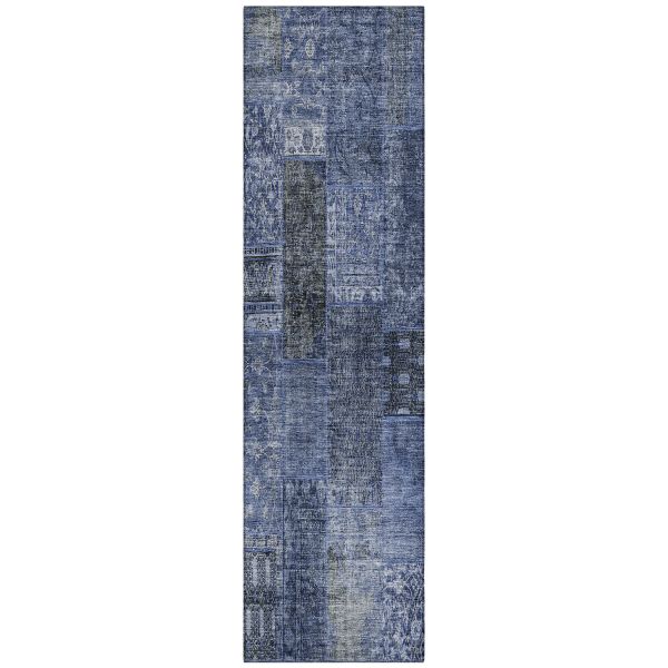 Addison Rugs Chantille Navy 2'3" x 7'6" Runner