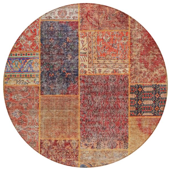 Addison Rugs Chantille Red 8'0" x 8'0" Round