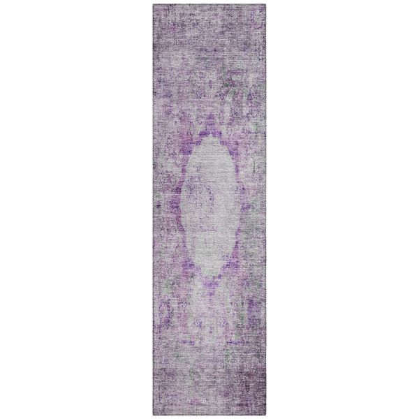 Addison Rugs Chantille Purple 2'3" x 7'6" Runner