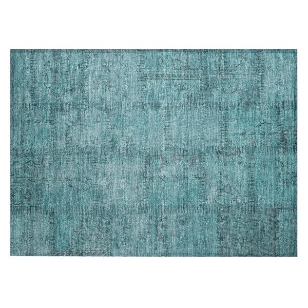 Addison Rugs Chantille Teal 1'8" x 2'6"