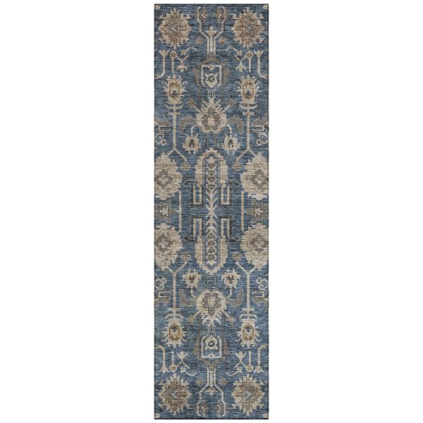 Addison Rugs Chantille Navy 2'3" x 7'6" Runner