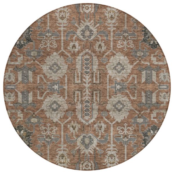 Addison Rugs Chantille Paprika 8'0" x 8'0" Round