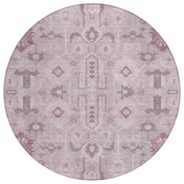 Addison Rugs Chantille Pink 8'0" x 8'0" Round