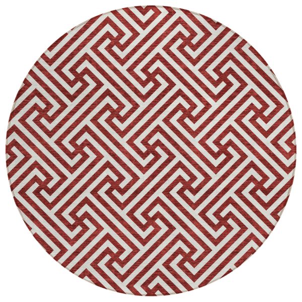 Addison Rugs Chantille Merlot 8'0" x 8'0" Round