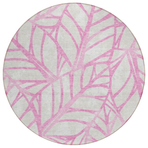 Addison Rugs Chantille Pink 8'0" x 8'0" Round