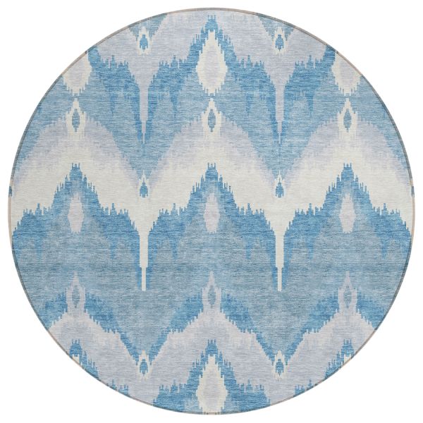 Addison Rugs Chantille Denim 8'0" x 8'0" Round