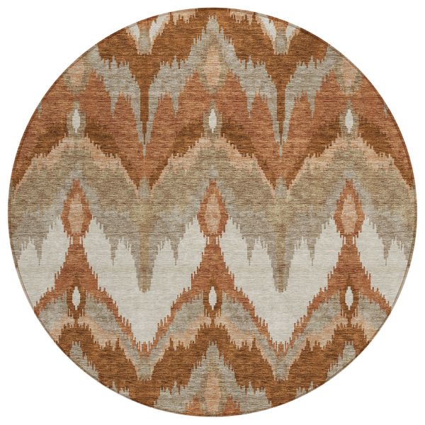 Addison Rugs Chantille Paprika 8'0" x 8'0" Round