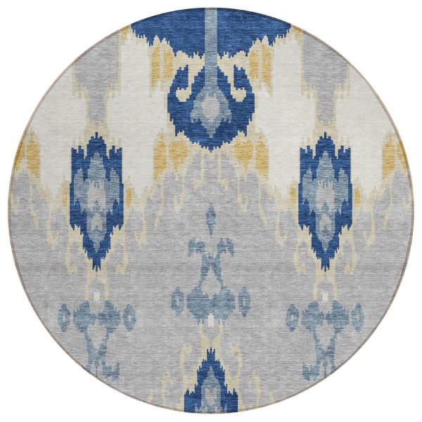 Addison Rugs Chantille Navy 8'0" x 8'0" Round
