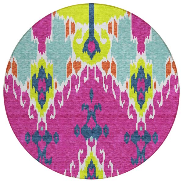Addison Rugs Chantille Pink 8'0" x 8'0" Round