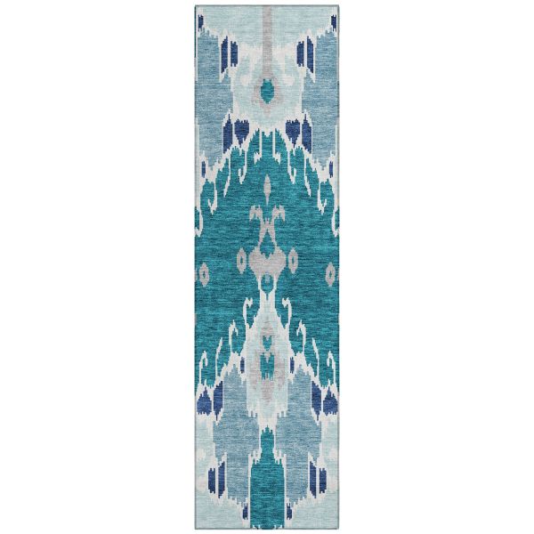 Addison Rugs Chantille Teal 2'3" x 7'6" Runner
