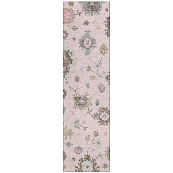 Addison Rugs Chantille Pink 2'3" x 7'6" Runner