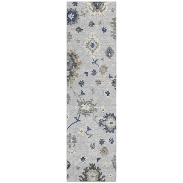 Addison Rugs Chantille Silver 2'3" x 7'6" Runner Collection