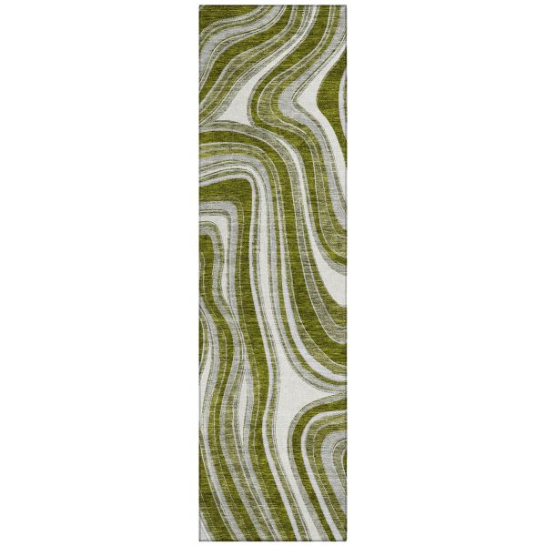 Addison Rugs Chantille Olive 2'3" x 7'6" Runner