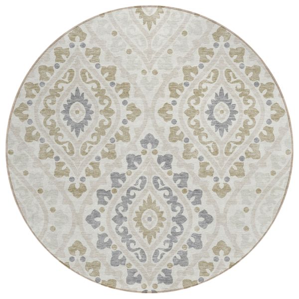 Addison Rugs Chantille Ivory 8'0" x 8'0" Round Collection