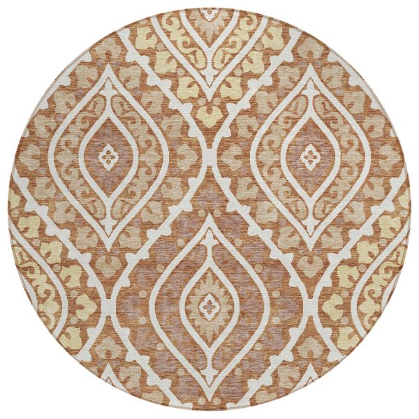 Addison Rugs Chantille Paprika 8'0" x 8'0" Round