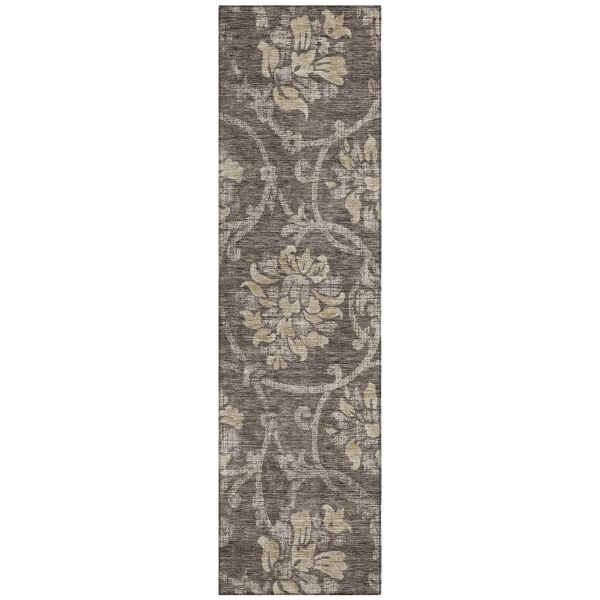 Addison Rugs Chantille Brown 2'3" x 7'6" Runner Collection