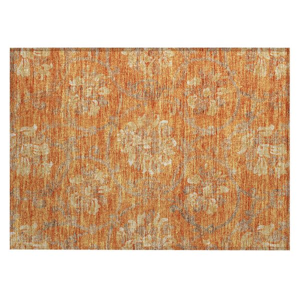 Addison Rugs Chantille Orange 1'8" x 2'6" Collection