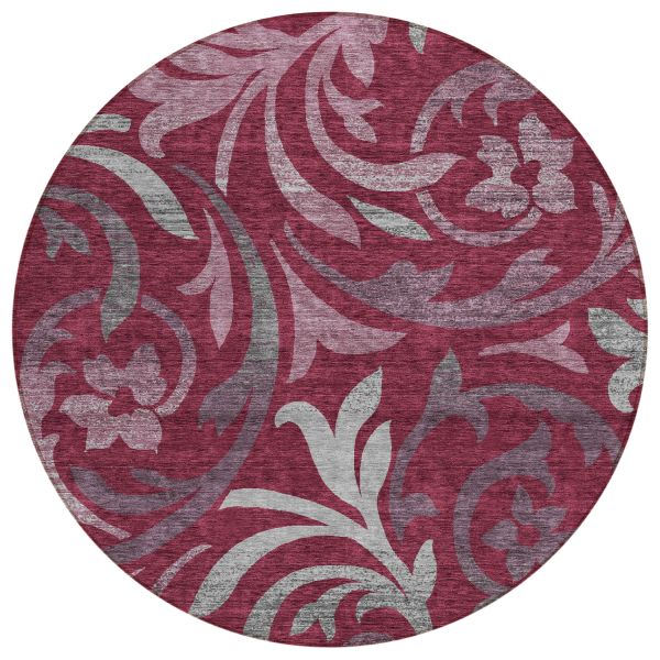 Addison Rugs Chantille Garnet 8'0" x 8'0" Round