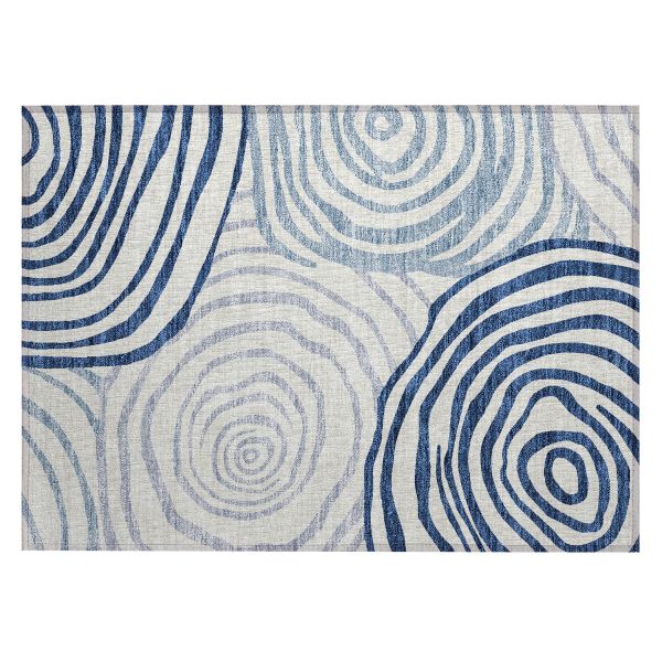 Addison Rugs Chantille Blue 1'8" x 2'6"