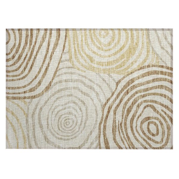 Addison Rugs Chantille Gold 1'8" x 2'6" Collection