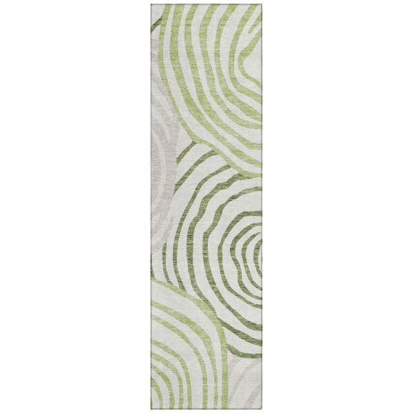 Addison Rugs Chantille Green 2'3" x 7'6" Runner