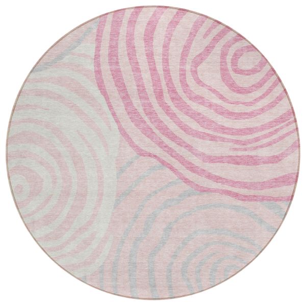 Addison Rugs Chantille Pink 8'0" x 8'0" Round