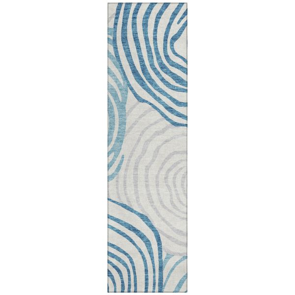 Addison Rugs Chantille Teal 2'3" x 7'6" Runner