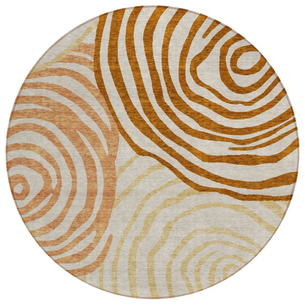 Addison Rugs Chantille Terracotta 8'0" x 8'0" Round