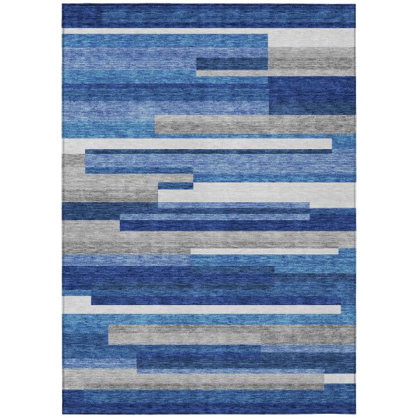 Addison Rugs Chantille Blue 5'0" x 7'6" Collection