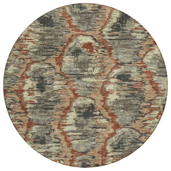 Addison Rugs Chantille Copper 8'0" x 8'0" Round