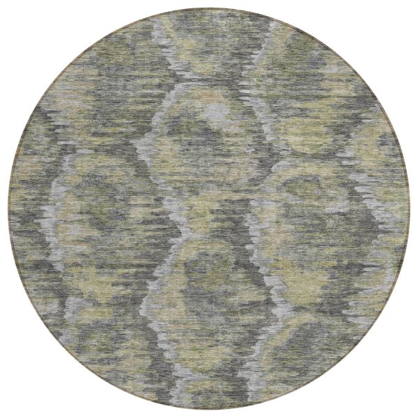 Addison Rugs Chantille Gray 8'0" x 8'0" Round
