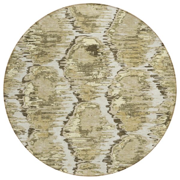 Addison Rugs Chantille Taupe 8'0" x 8'0" Round