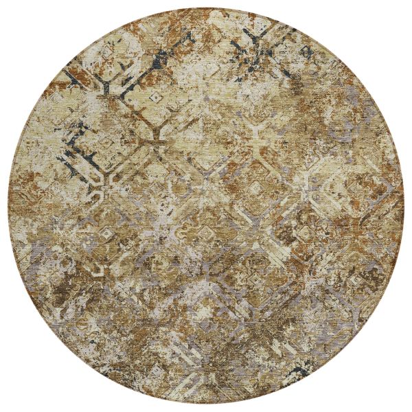 Addison Rugs Chantille Beige 8'0" x 8'0" Round