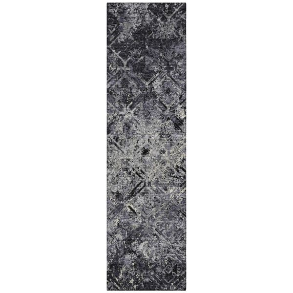 Addison Rugs Chantille Black 2'3" x 7'6" Runner