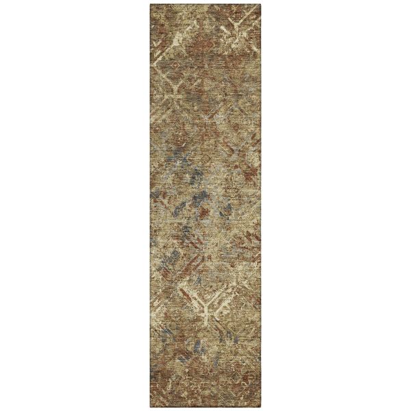 Addison Rugs Chantille Brown 2'3" x 7'6" Runner