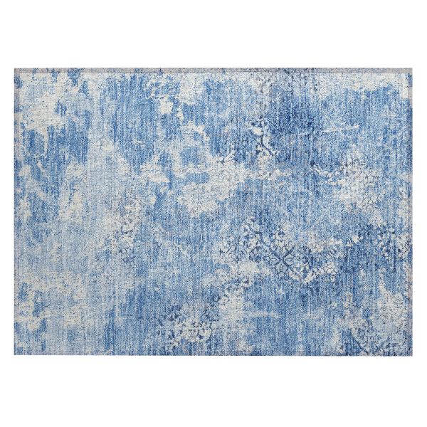 Addison Rugs Chantille Blue 1'8" x 2'6" Collection