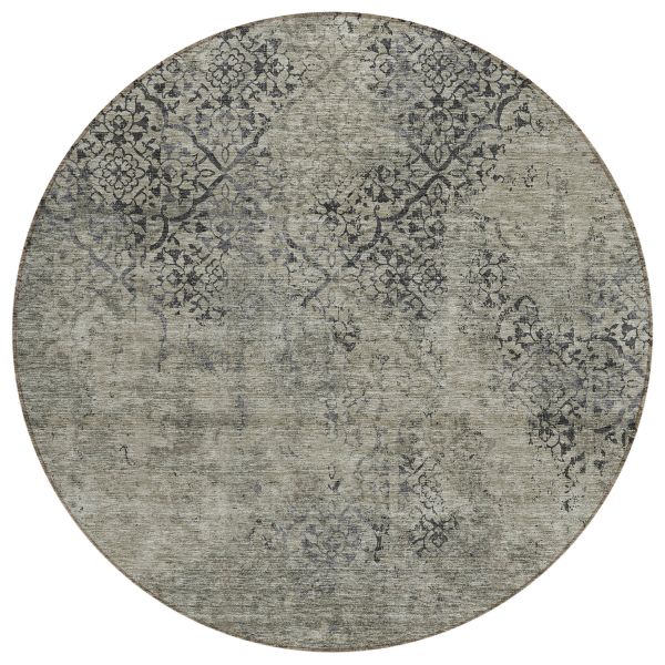 Addison Rugs Chantille Taupe 8'0" x 8'0" Round