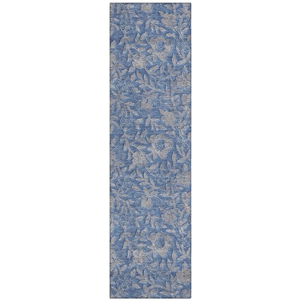 Addison Rugs Chantille Denim 2'3" x 7'6" Runner Collection