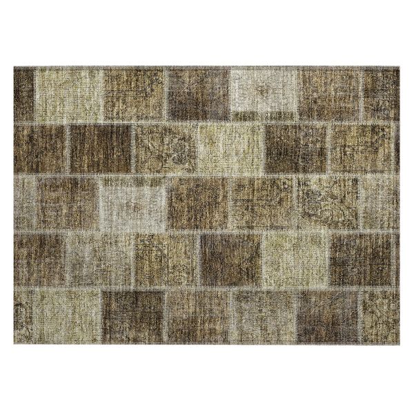 Addison Rugs Chantille Brown 1'8" x 2'6" Collection