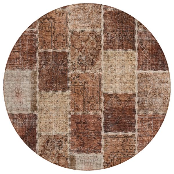 Addison Rugs Chantille Paprika 8'0" x 8'0" Round