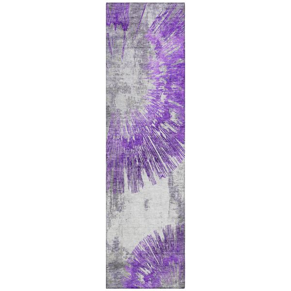 Addison Rugs Chantille Purple 2'3" x 7'6" Runner Collection