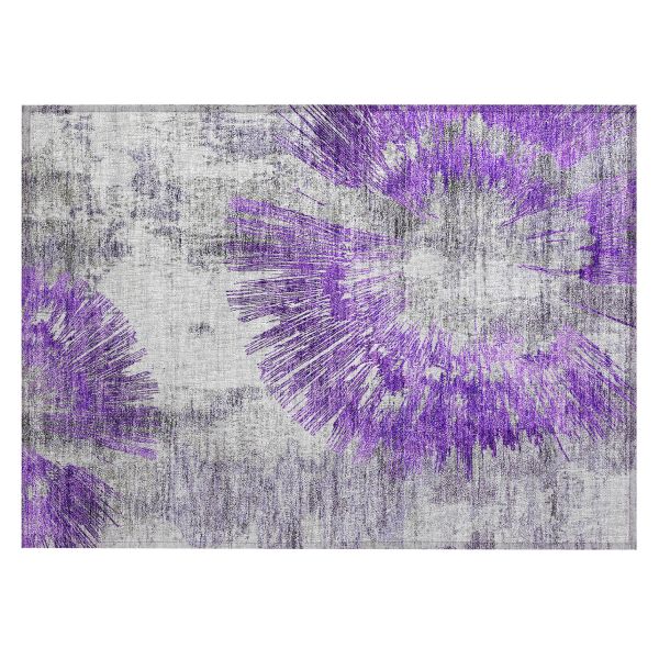 Addison Rugs Chantille Purple 1'8" x 2'6" Collection